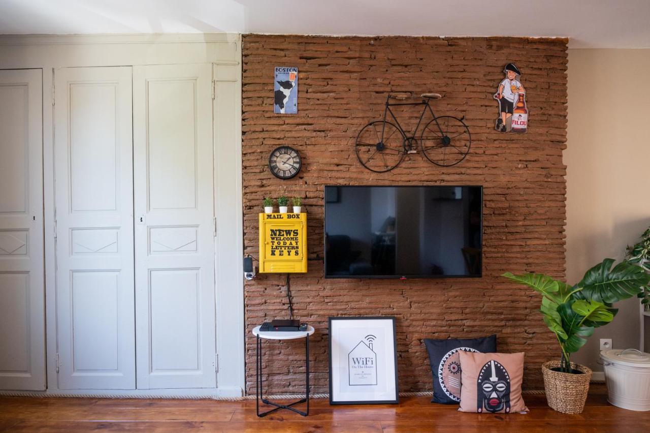 Apartamento Redbrick'S Bergerac, Au Coeur Du Centre Historique Exterior foto
